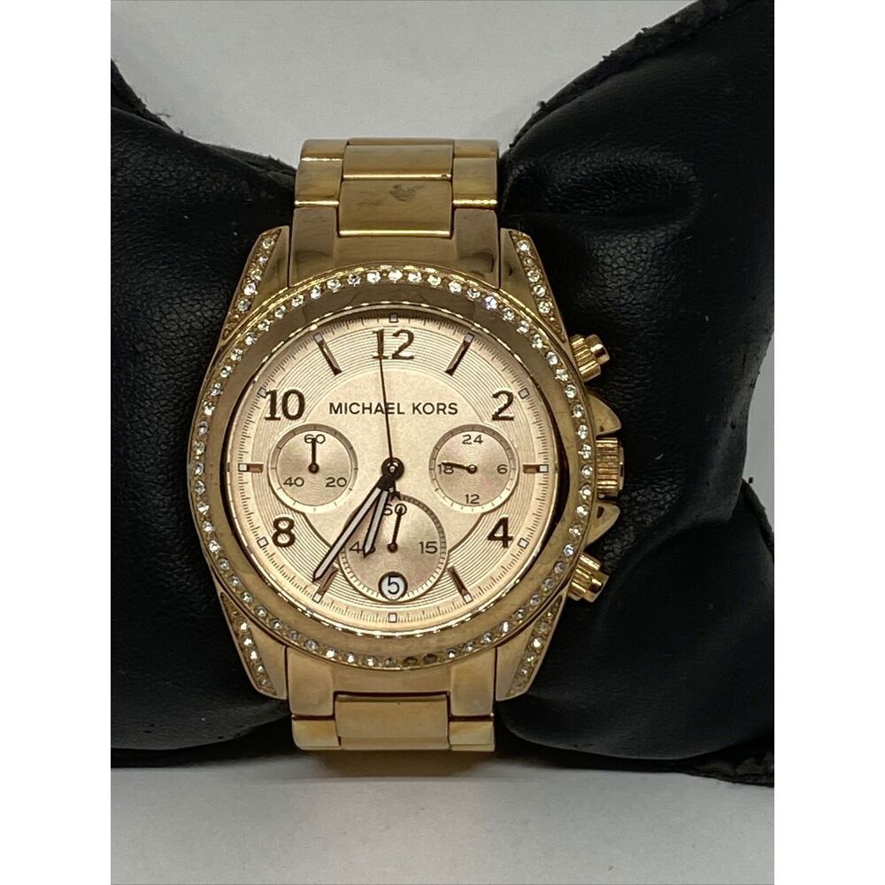 Michael Kors Blair MK5263 Women's Stainless Steel Analog Dial Quartz Watch WO338 - Picture 3 of 12